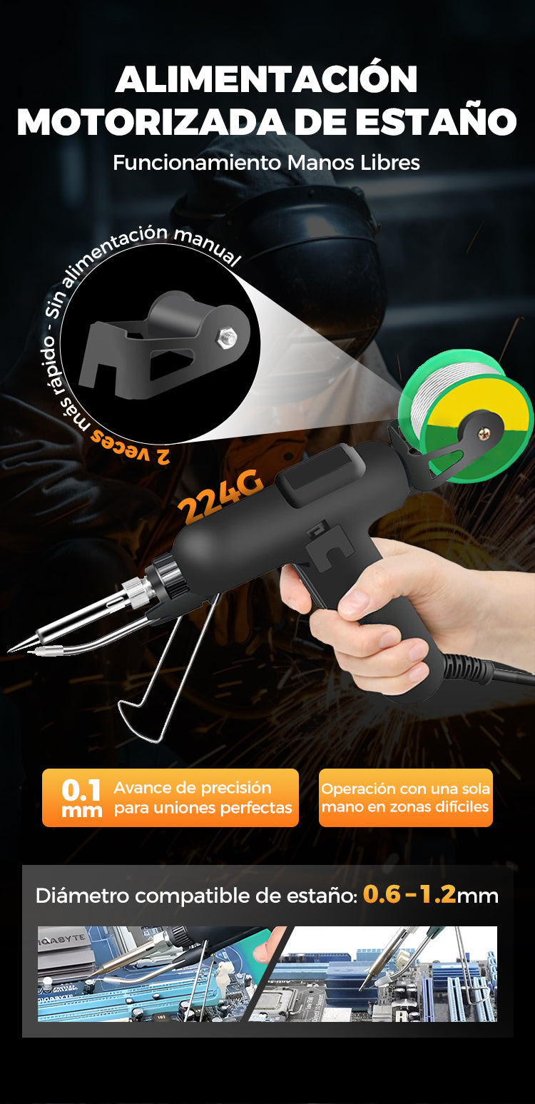 Soldador Eléctrico 80W de Alta Eficiencia
