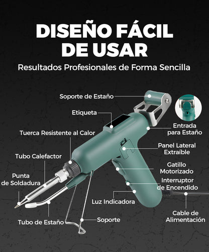 Soldador Eléctrico 80W de Alta Eficiencia
