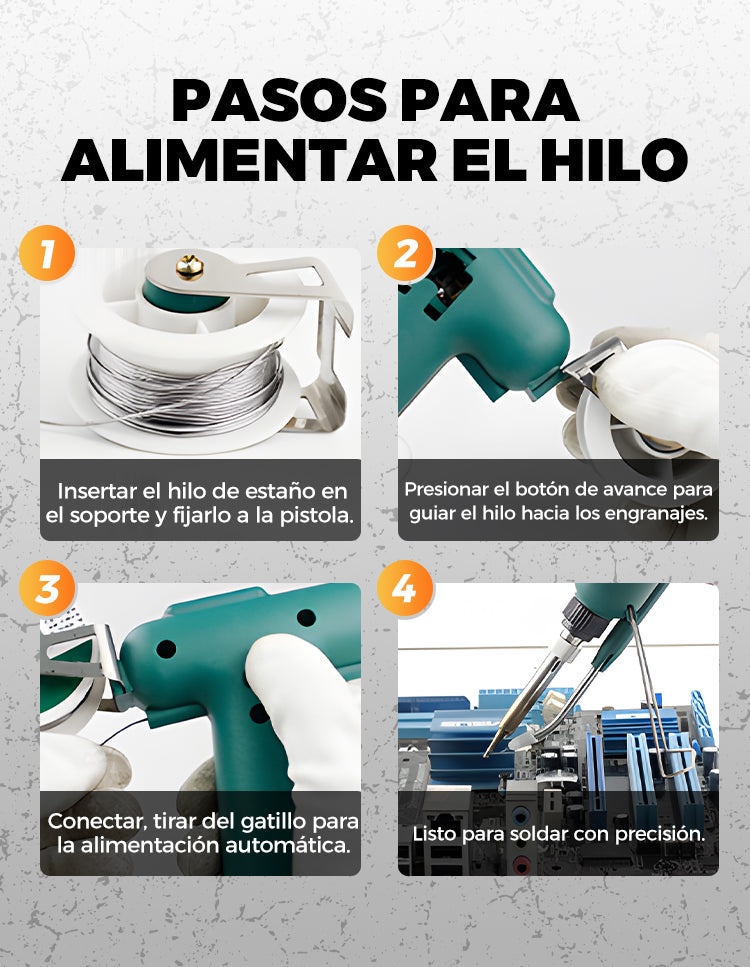 Soldador Eléctrico 80W de Alta Eficiencia
